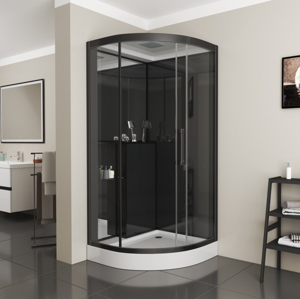 Душевая кабина Grossman Style GR260 (100x100x215) дверь раздвижная,4 места