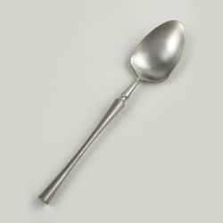 Ложка столовая 19,5 см матовое серебро PVD 1920-Silvery P.L. [12]