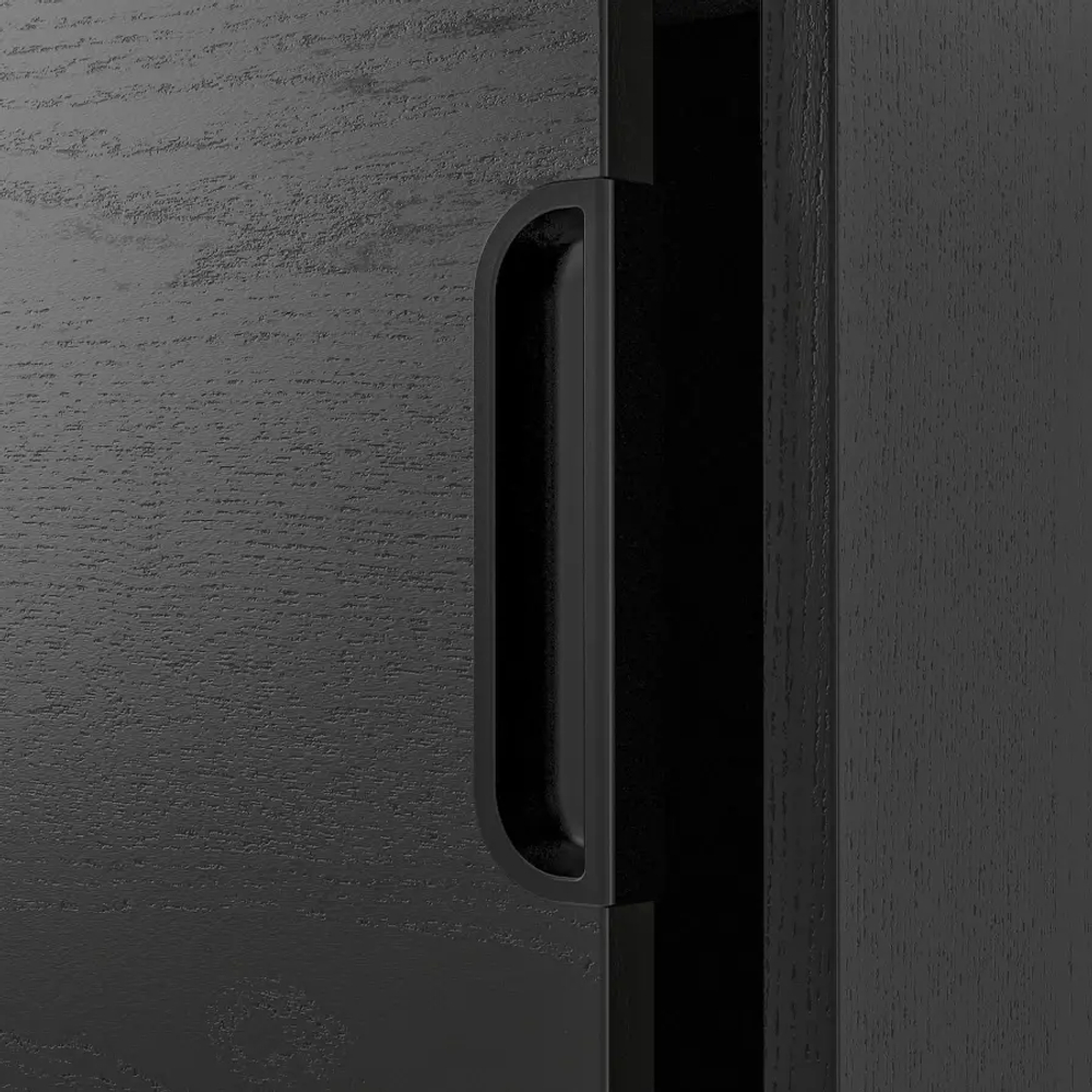 Комбинация с раздвижными дверями - IKEA GALANT/ГАЛАНТ ИКЕА, 120х45х320 см, черный