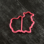 Бык №52 с большой табличкой