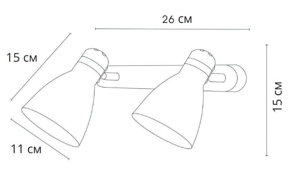 Спот Arte Lamp Fafnir A5047PL-2BK