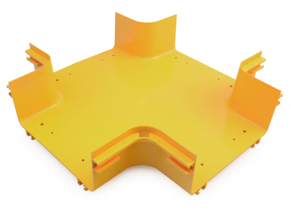 Ответвитель Х-образный оптического лотка 100х240 мм