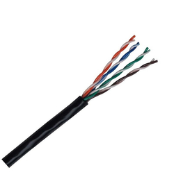Кабель витая пара Bion BCL-U5510-181 U/UTP, кат.5e, 4x2x0,51 мм AWG 24, медь, одножильный, PVC, для внутренней прокладки, 305м, серый