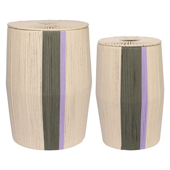 Корзина плетеная conga grey из коллекции ethnic, размер l