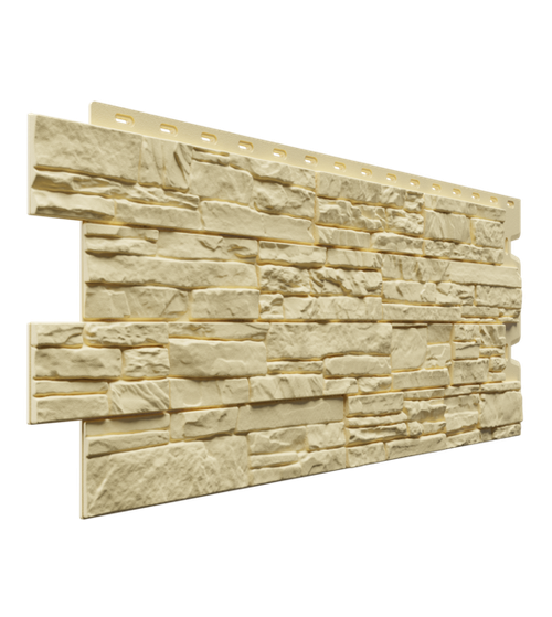 Фасадная панель Docke Алтай Кремовый 1098*400мм 0,44м2