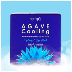 Petitfee охлаждающие гидрогелевые патчи с экстрактом агавы Agave cooling hydrogel eye mask, 60 шт.