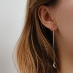 Моносерьга-протяжка Luna