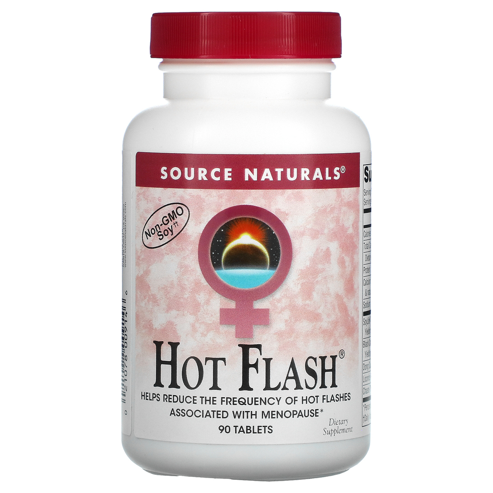 Source Naturals, Hot Flash, 90 таблеток