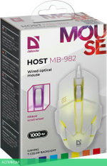 Мышь Defender Host MB-982 белый (52983)