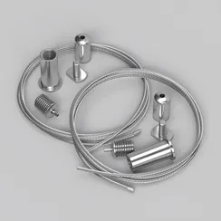 Тросовый подвес (Серебро, 2 м), ALM-P-2000 Led Strip alm-p-2000