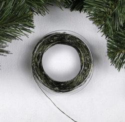 Гирлянда Роса на зеленом проводе