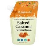 NuNaturals, NuStevia, Сироп со вкусом соленой карамели, 6,6 жидких унций (0,2 л)