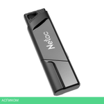 USB Flash-накопитель Netac U336 16Gb черный (NT03U336S-016G-30BK)