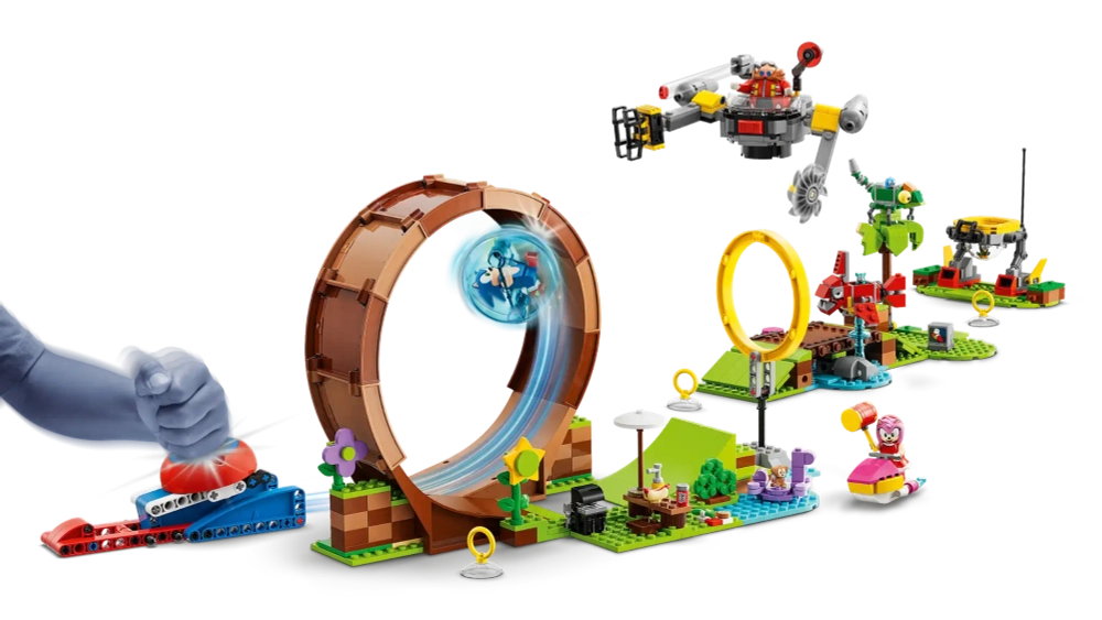 Конструктор LEGO Sonic the Hedgehog 76994 Испытание Соника в зоне зеленых холмов