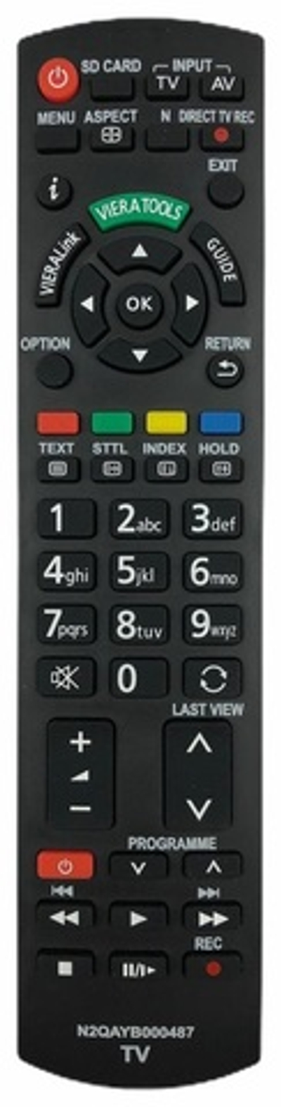 Пульт для телевизора PANASONIC N2QAYB000487
