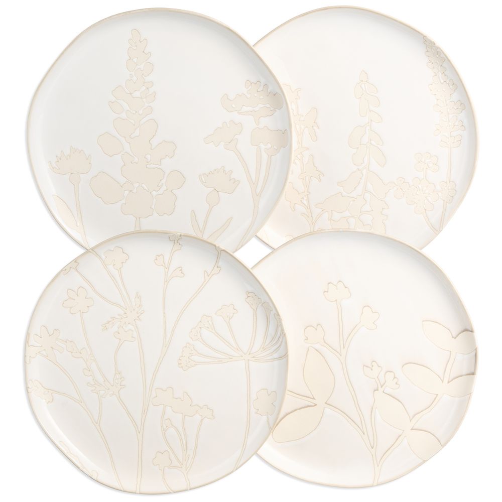 НАБОР ТАРЕЛОК ОБЕДЕННЫХ BRONCO "FIELD" 4 ШТ 25,5*2,5 СМ (КОР=6НАБ.)