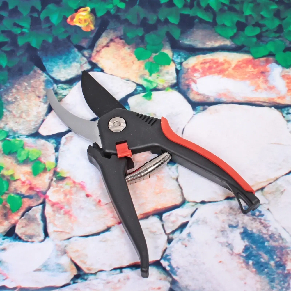 Секатор плоскостной 8» (19,2см) HL-702A с тефлоновым покрытием ДоброСад