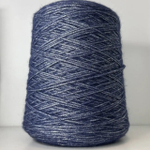 LUCKY - Industria Italiana Filati; 46% меринос, 17% альпака, 37% люрекс; 300м/100гр; col. 2436, цвет: синяя нить серебристый люрекс