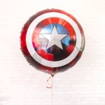 Фольгированный шар «Щит Капитана Америка», 46 см