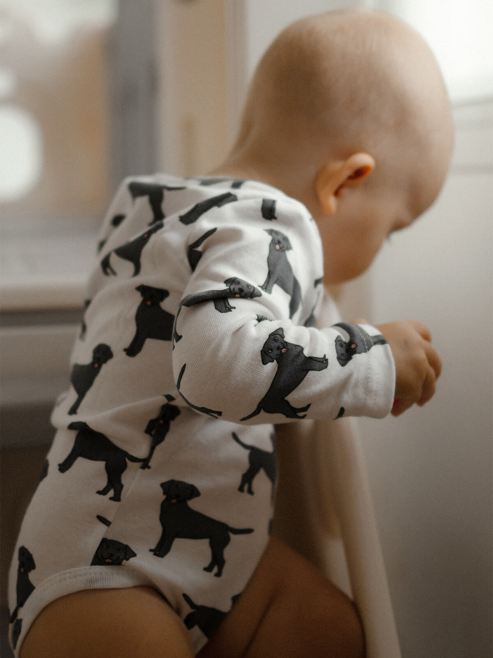 Боди Mjölk Собачки NEW с длинным рукавом