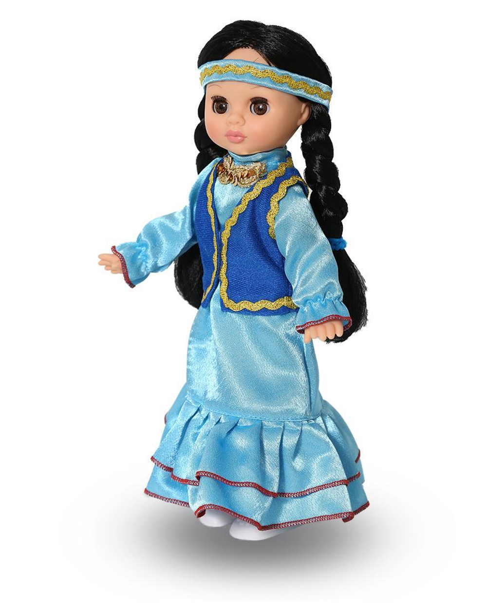 Кукла Эля в башкирском костюме 30см. (Весна)