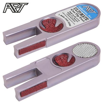 Инструмент для обработки наклейки Ulti-Mate Cue Tip Tool серебро