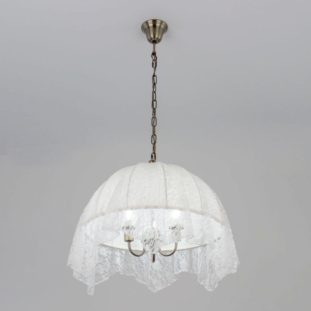 Citilux Базель CL407134 Люстра подвесная с абажуром Кружево