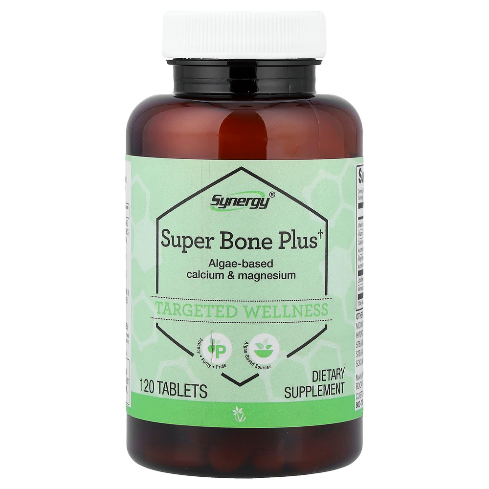 Vitacost, Synergy®, Super Bone Plus, 120 таблеток