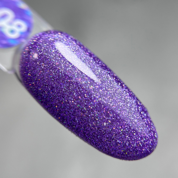Гель-лак ТМ &quot;HIT gel&quot; №08 Shine Purple, 9 мл