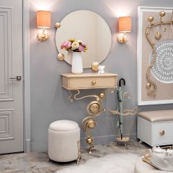 Бра настенный светильник Терра Айвори правое с абажуром Терра Беж - 2