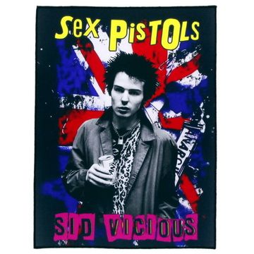 Нашивка спиновая Sex Pistols Sid Vicious (197)