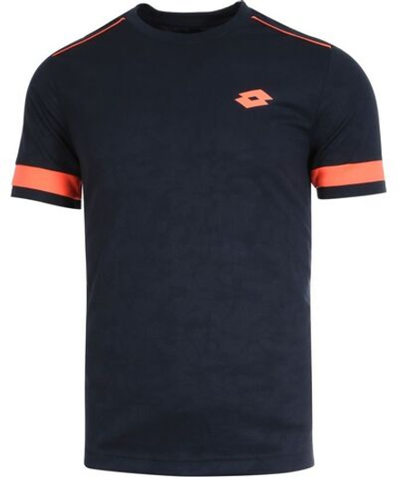 Теннисная футболка Lotto Superrapida V Tee - navy blue