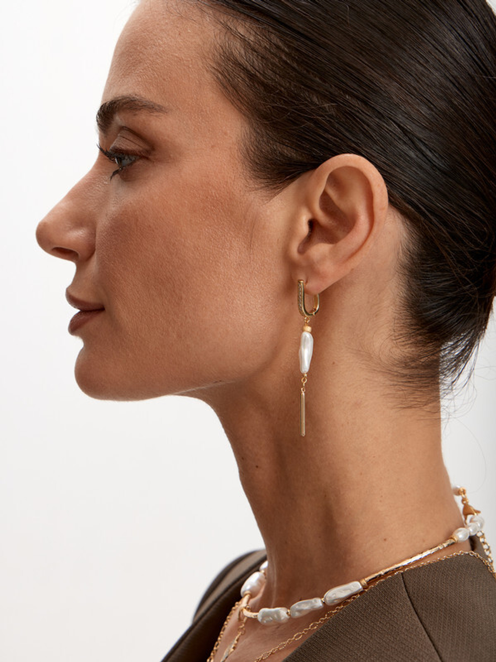 91003280 Серьги Selena Pearls