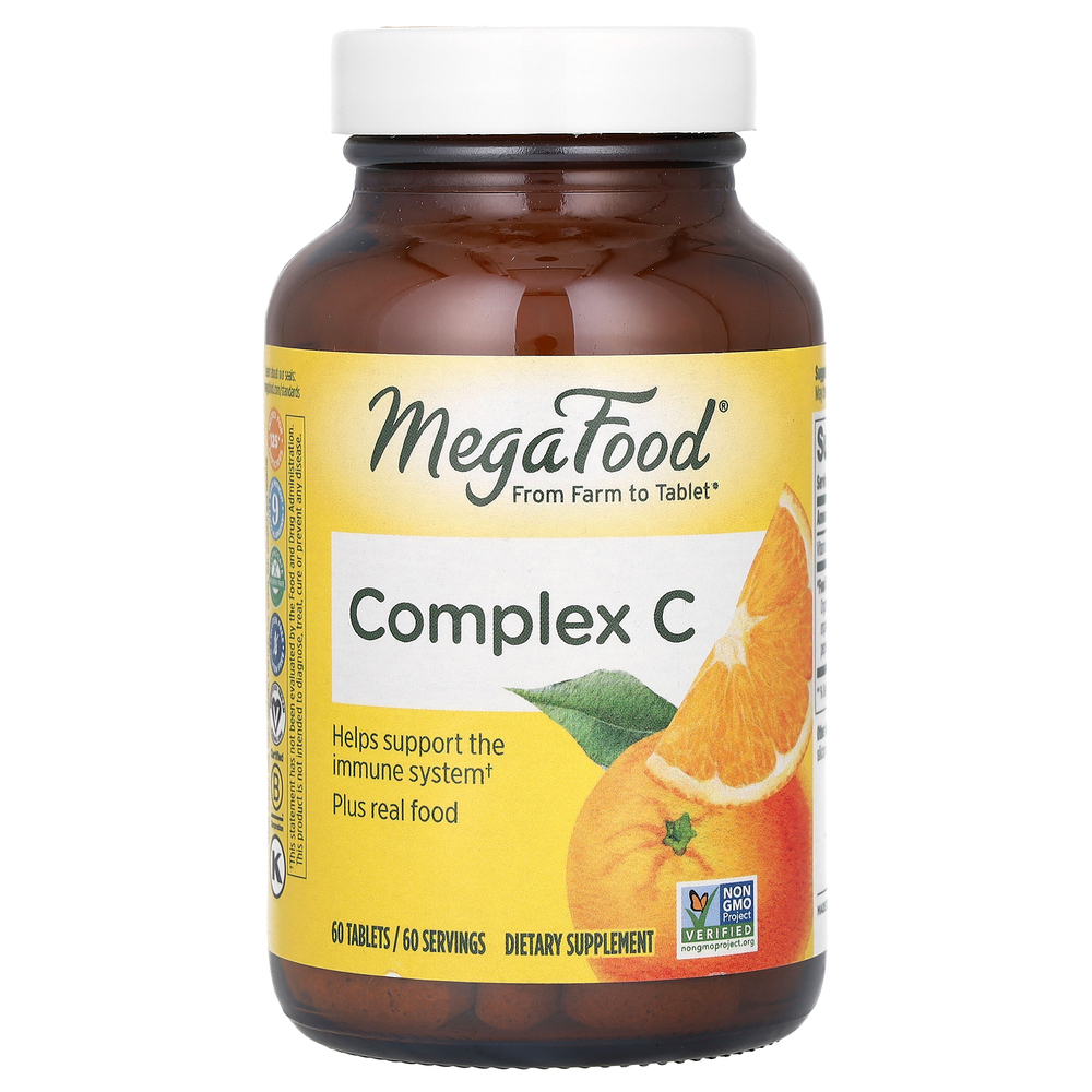 MegaFood, Complex C, 60 таблеток