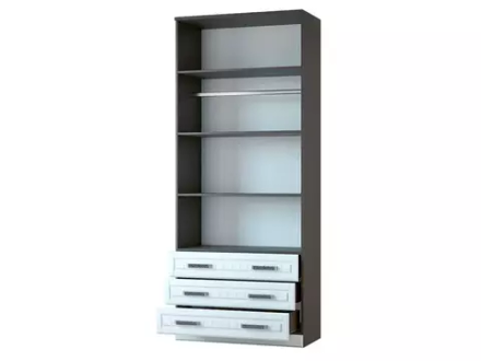 Шкаф 2-х ств с ящиками НКМ ВЕНЕЦИЯ-1 секция-9