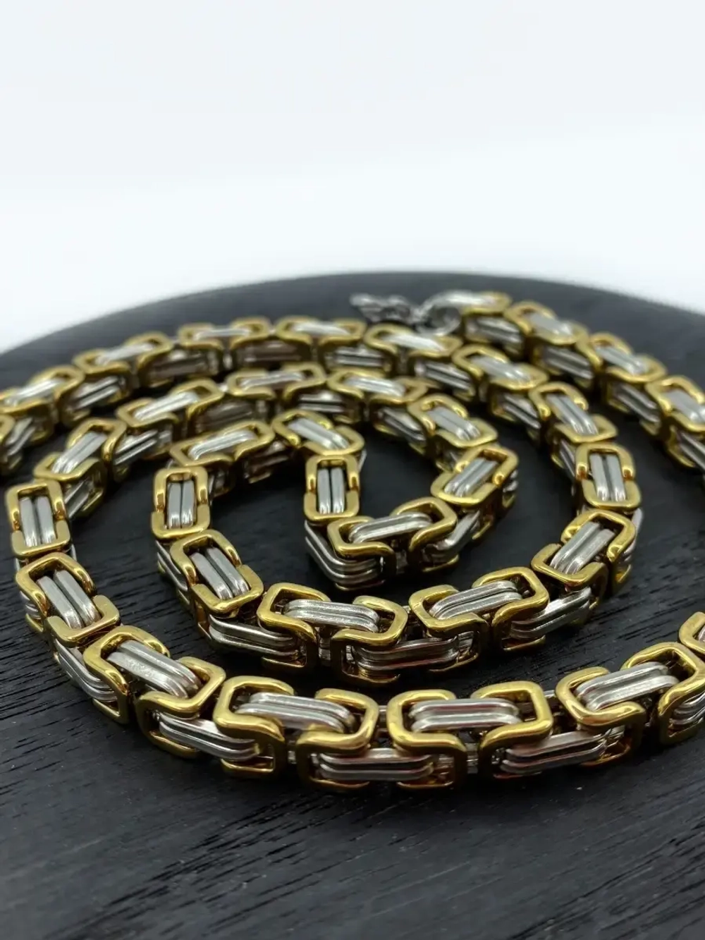 Массивная цепочка Steel Rage из стали