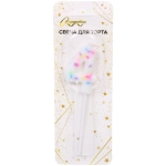 Свеча для торта Цифра Сладость «4» 11 см