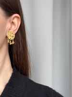 Клипсы с подвесками в виде звёзд Sonia Rykiel