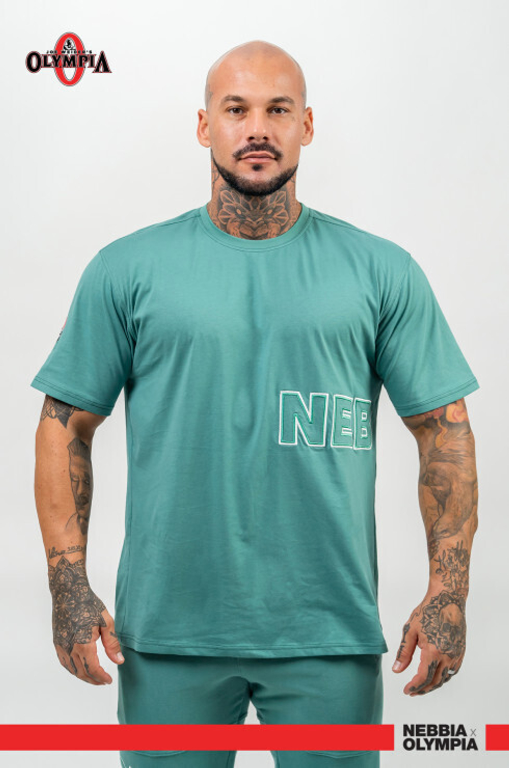 Футболка LOOSE T-SHIRT DEDICATION 709 Зеленая