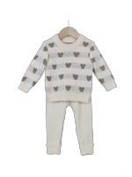 Костюм вязаный детский "Мишки"