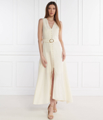 Платье с ремешком TWINSET - экрю(241TP2520)