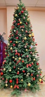 Искусственная ель «Барокко» (Литая+пвх) 150 см / 1.5 м