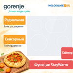 Электрическая варочная панель Gorenje ECT643SYW