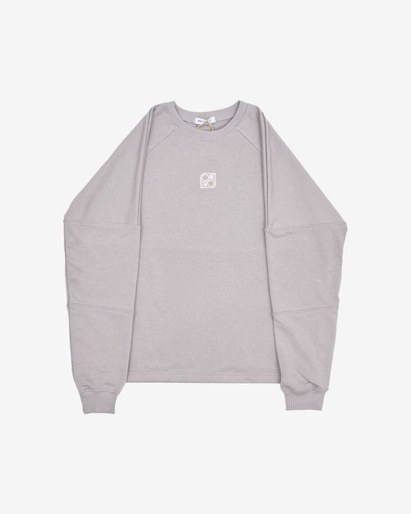 Толстовка Raglan Sweatshirt Logo Opal Grey - фото 1