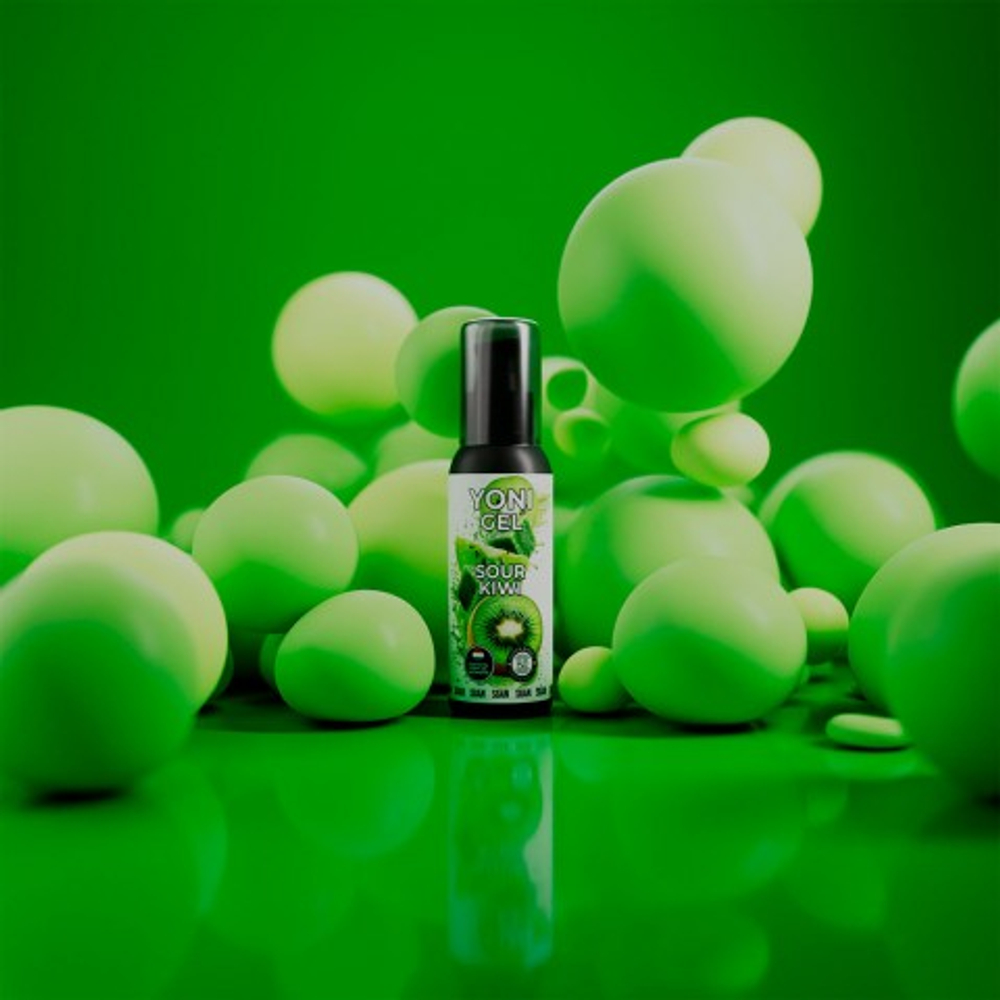 Лубрикант для орального секса SGAN Sensual со вкусом кислого киви, 100 мл