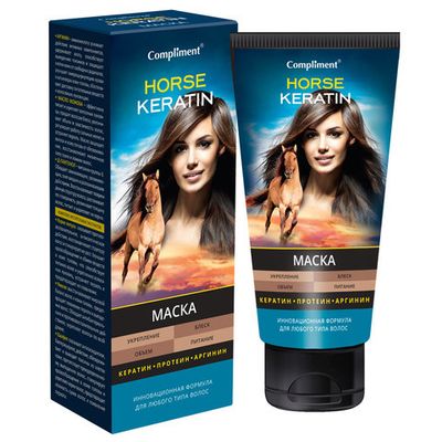 Compliment HORSE KERATIN Маска для любого типа волос 