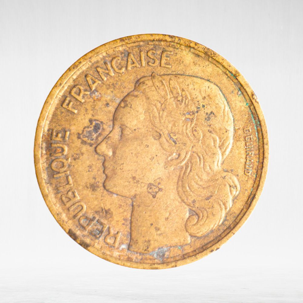 France, 10 Francs 1955 - Guiraud, VF