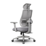 Эргономичное компьютерное кресло FoxGear NETZ One, DGGY, серый (FG-NETZ-ONE-DGGY)