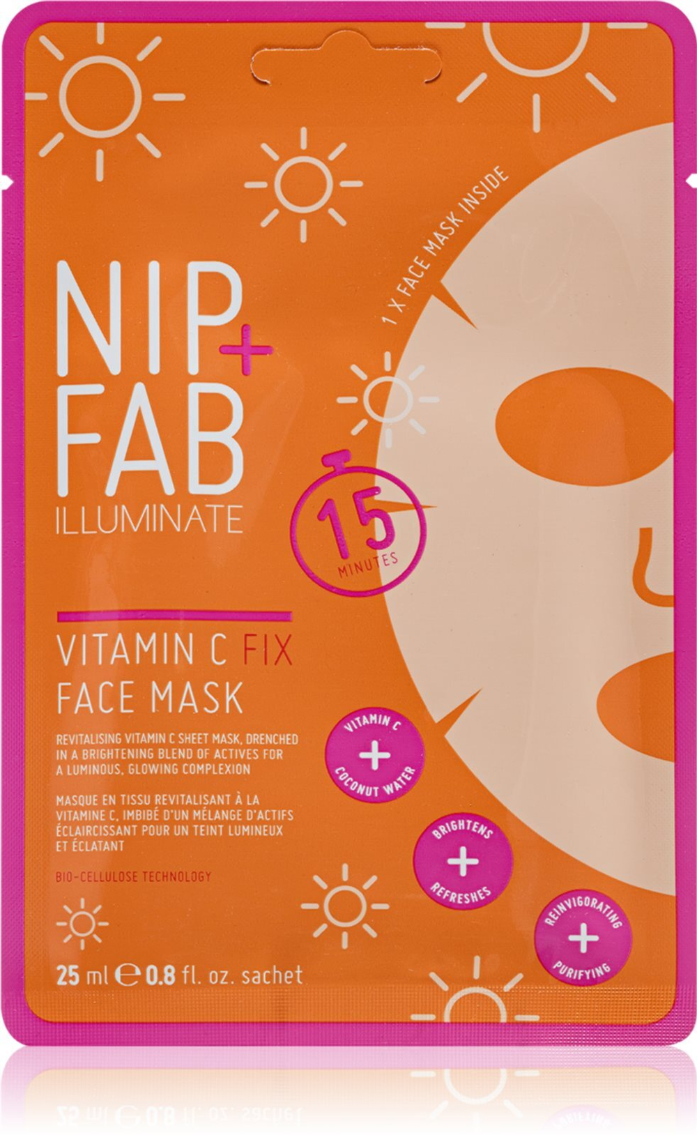 NIP+FAB Vitamin C Fix - маска для лица /   25  ml  / GTIN 5056217803373
