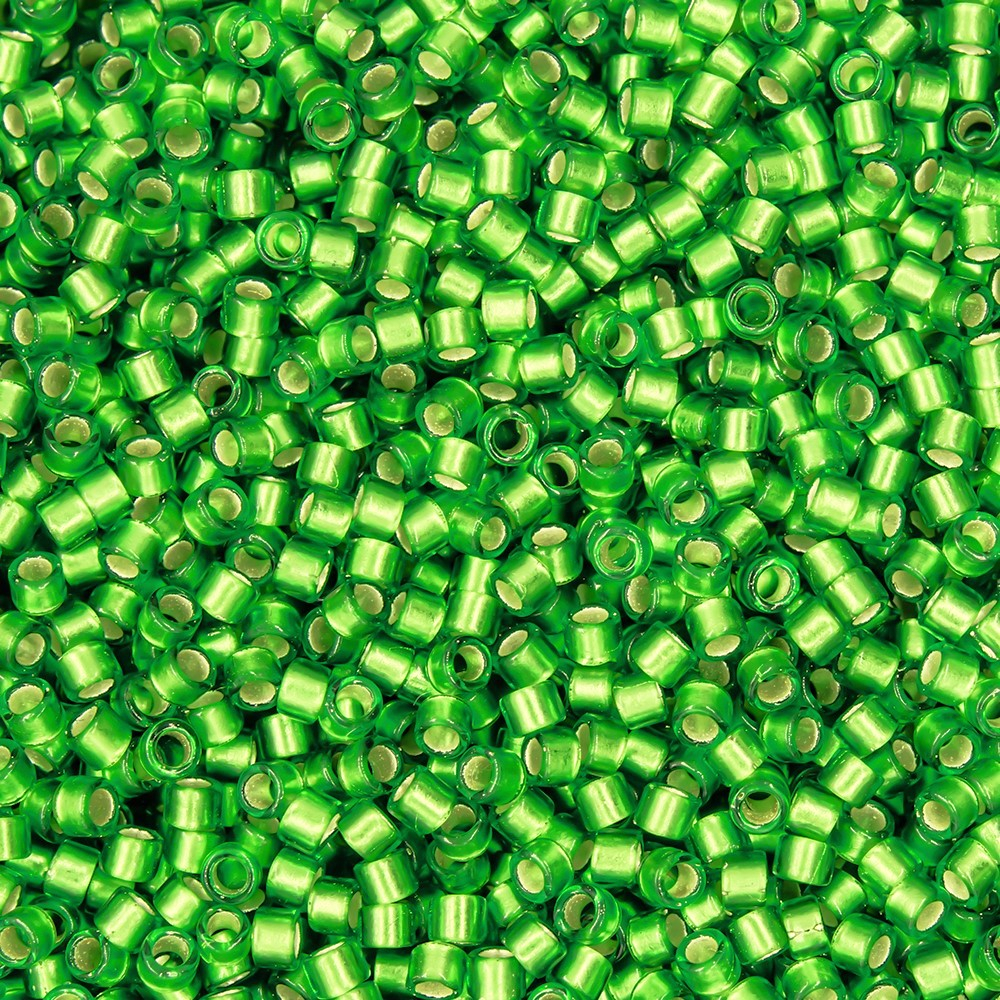 Японский бисер TOHO Treasure (№27F), с внутренним серебрением, прозрачный матовый